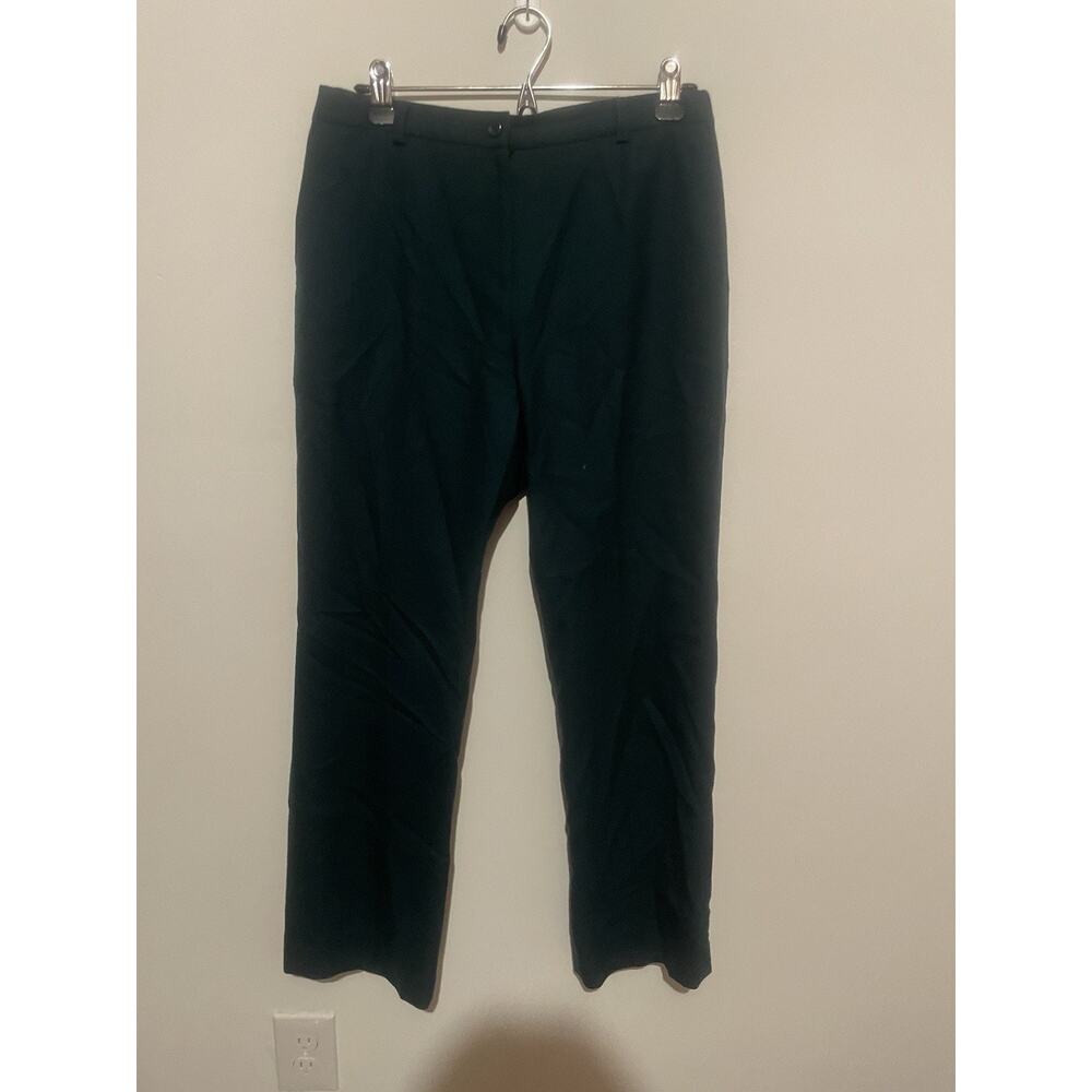 Pendleton Trouser‎ Pants, Virgin Wool Straight Green Size 10
